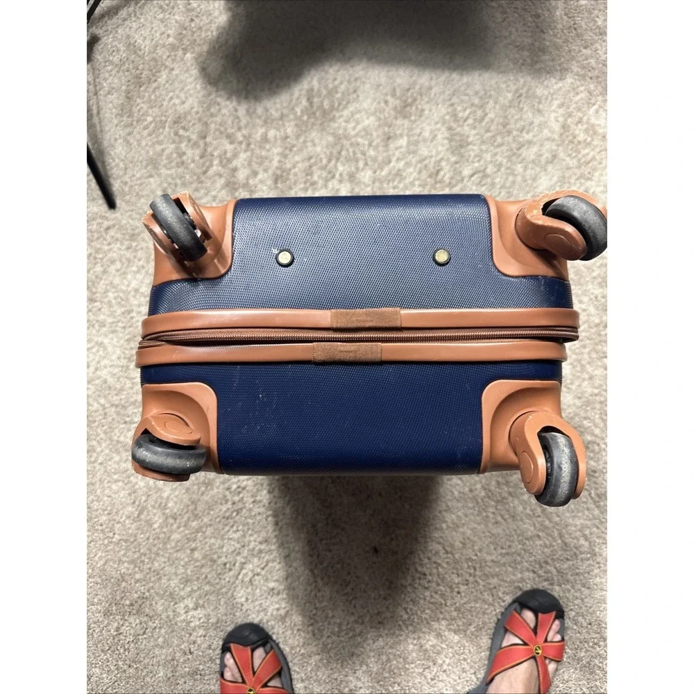 Tommy Bahama Hardside Carry-On Spinner USED Nice‎ Travel Ready EUC 14